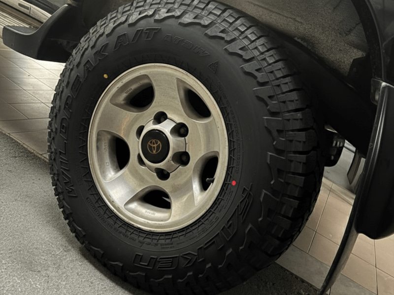 Instalación de llantas